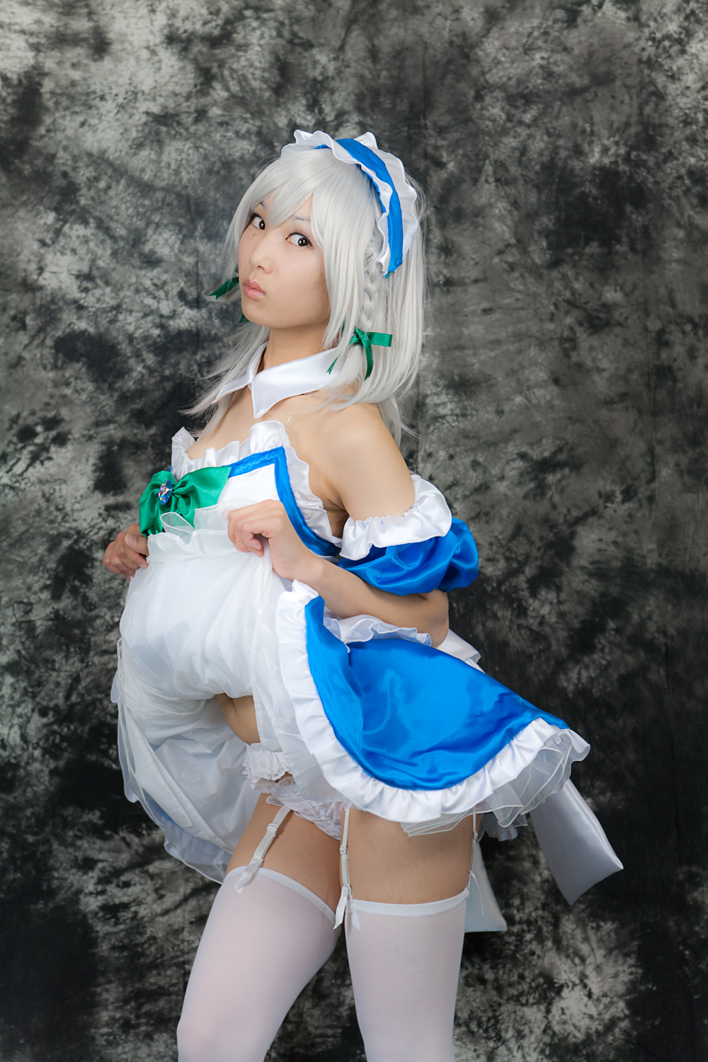 cosplay扮相美女套图 c77 Sakuya Izayoi　(3)